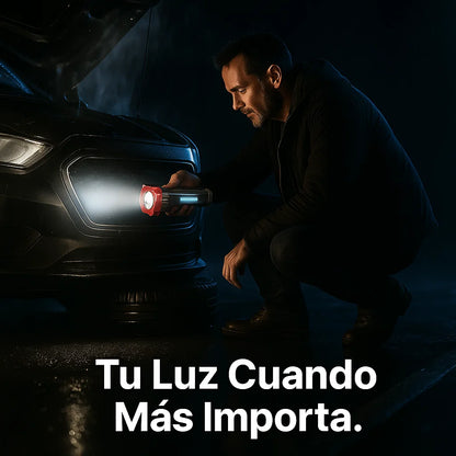 FlashForce® Linterna Táctica 4-en-1 [Potencia Extrema]